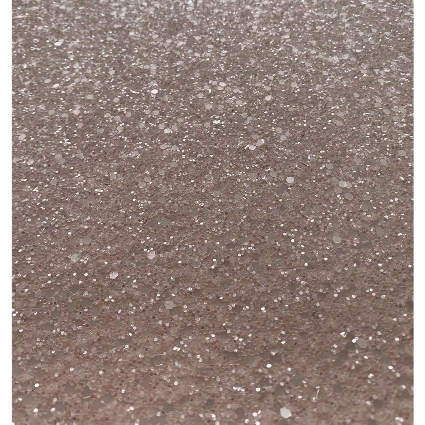 Pastel Chunky Glitter Sparkly Fabric A4 Sheets 12 Colours Hair Bows & Crafts
