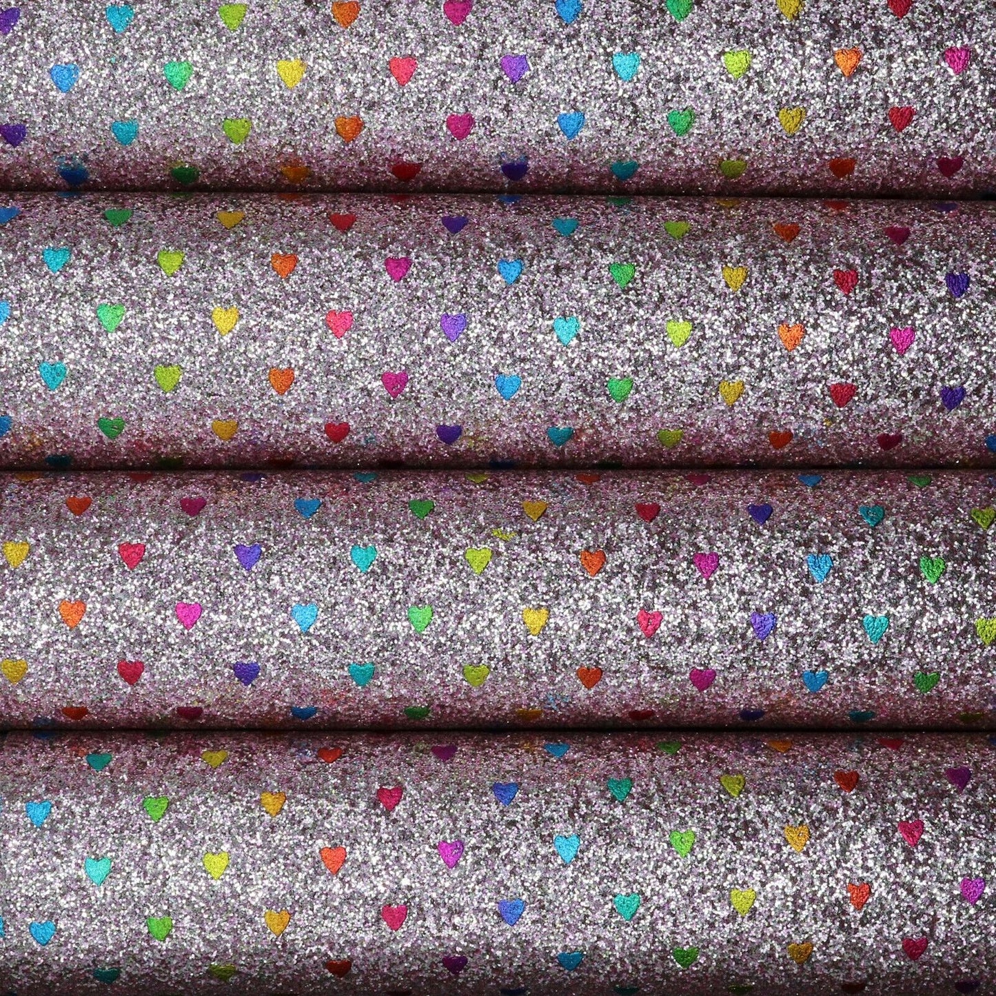 Heart Fine Glitter A4 Sheet