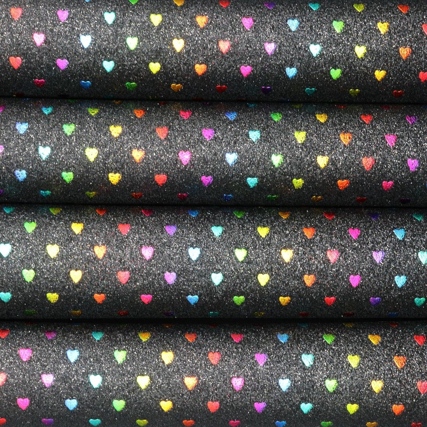 Heart Fine Glitter A4 Sheet