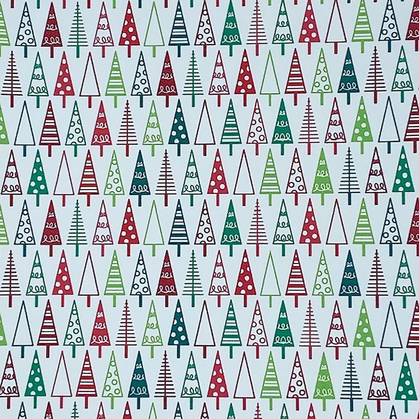Christmas Selection - Patterned Leatherette Fabric A4 - Hair Bows and Crafts