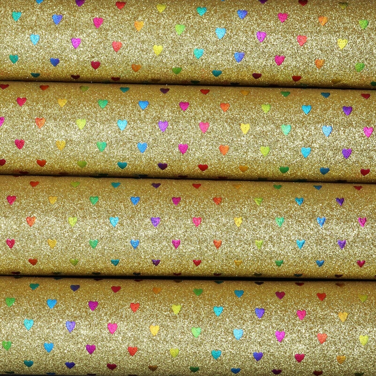 Heart Fine Glitter A4 Sheet