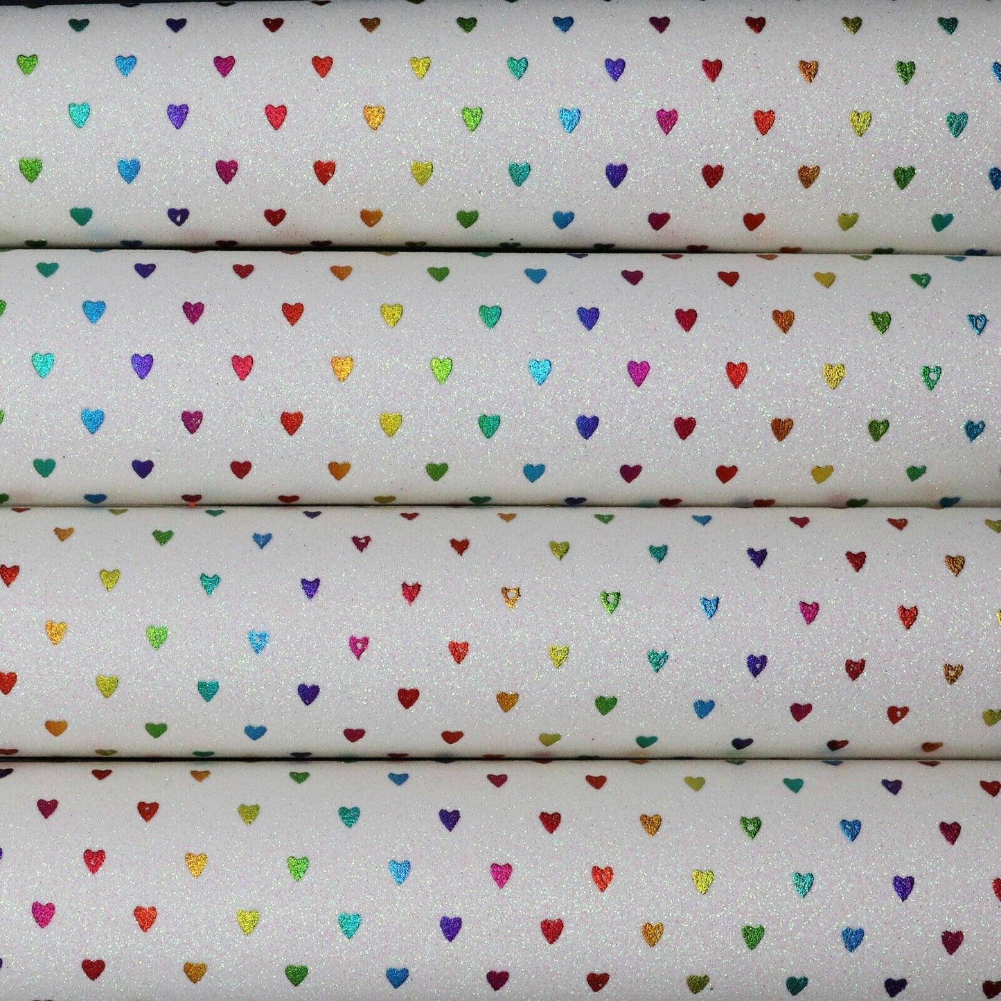 Heart Fine Glitter A4 Sheet