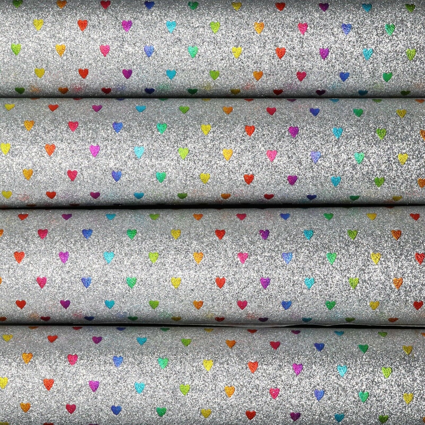 Heart Fine Glitter A4 Sheet