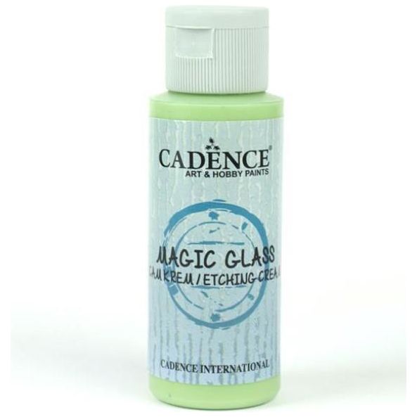 Cadence Magic Glass Etching Cream CA731501 59ml Permanent Glass Stencilling
