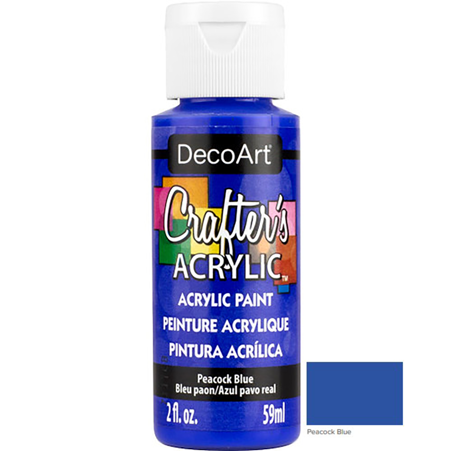 Peacock Blue DCA80 2oz Crafters Acrylic