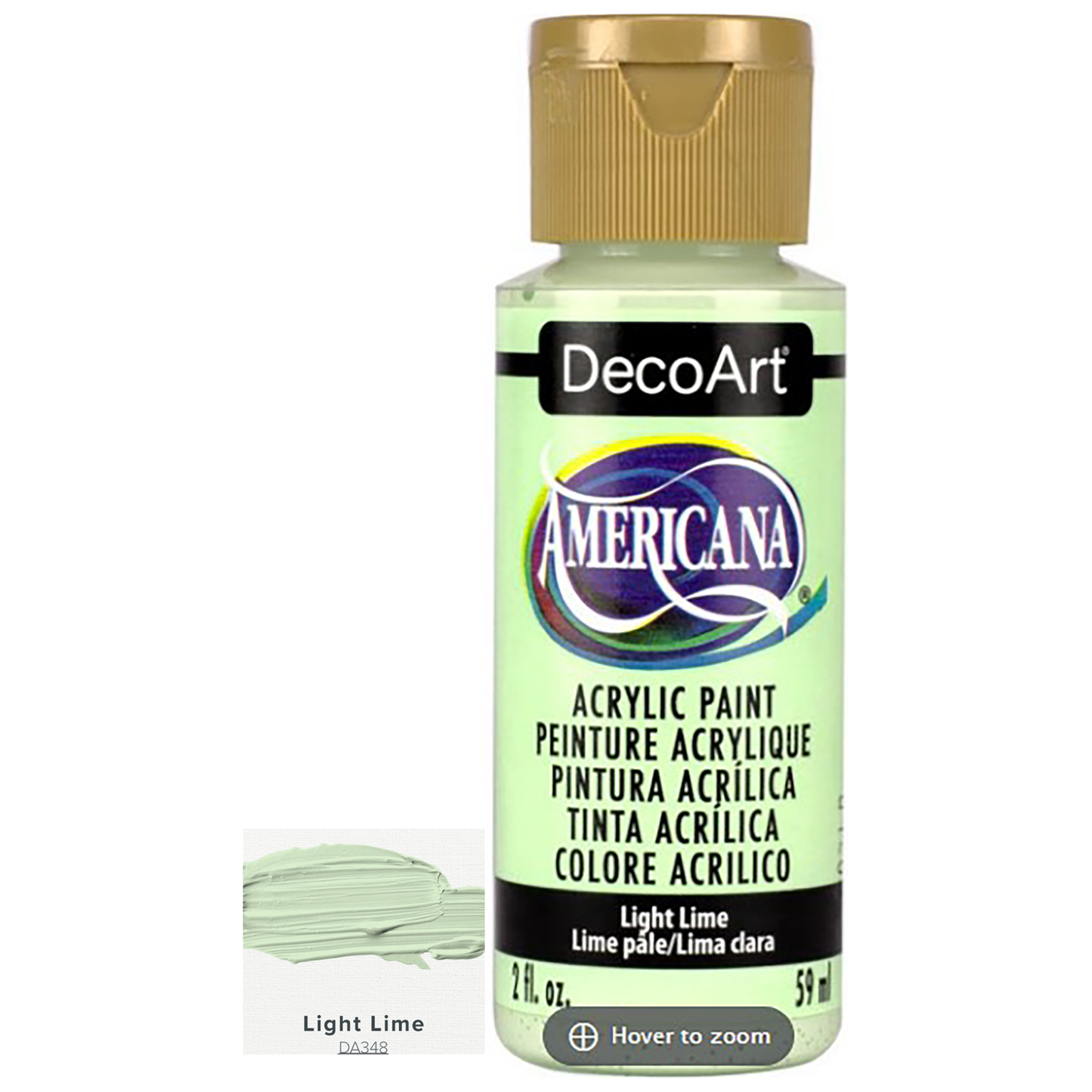 DecoArt Americana Acrylic Paints 59ml 2oz Bottles Colours F to P