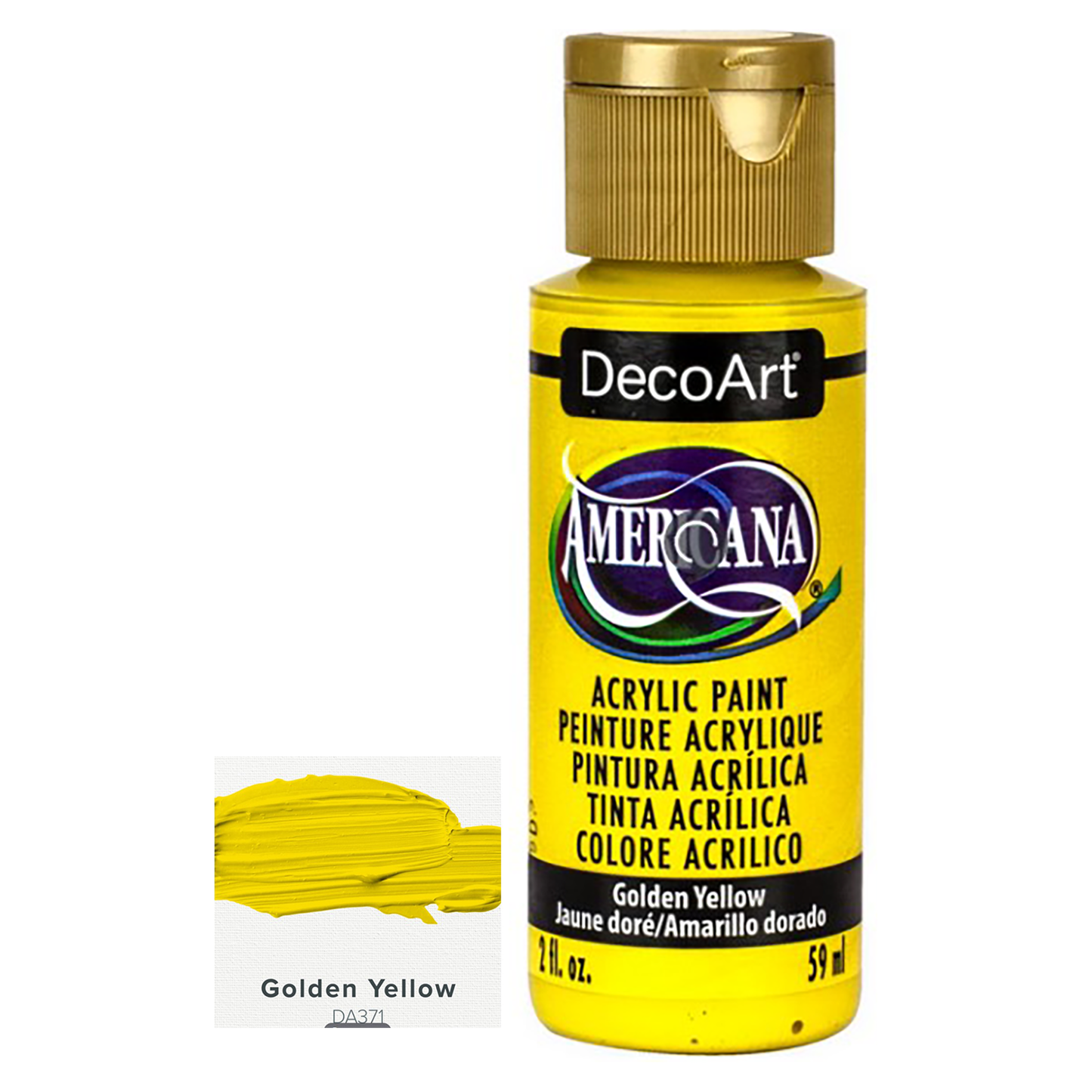 DecoArt Americana Acrylic Paints 59ml 2oz Bottles Colours F to P