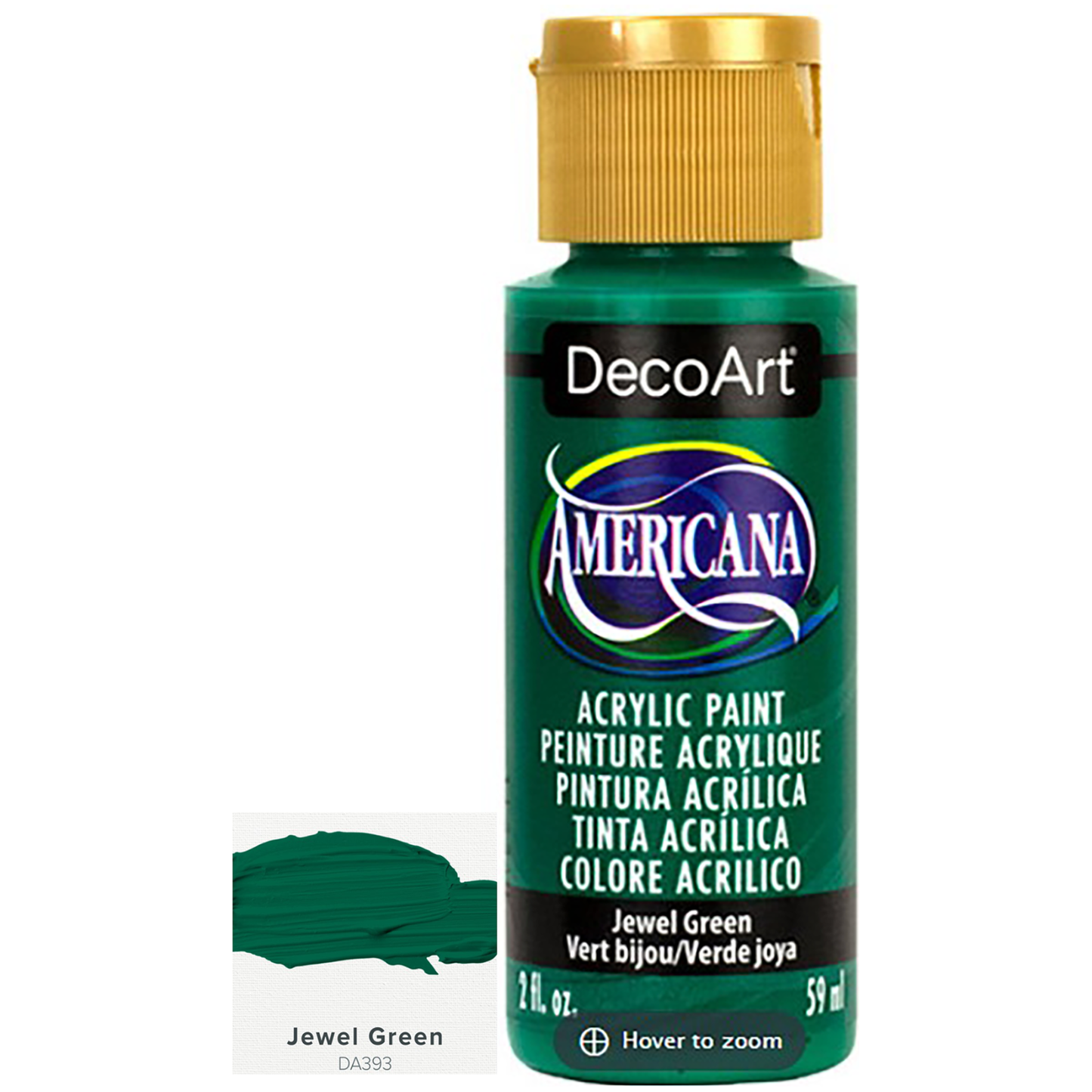 DecoArt Americana Acrylic Paints 59ml 2oz Bottles Colours F to P