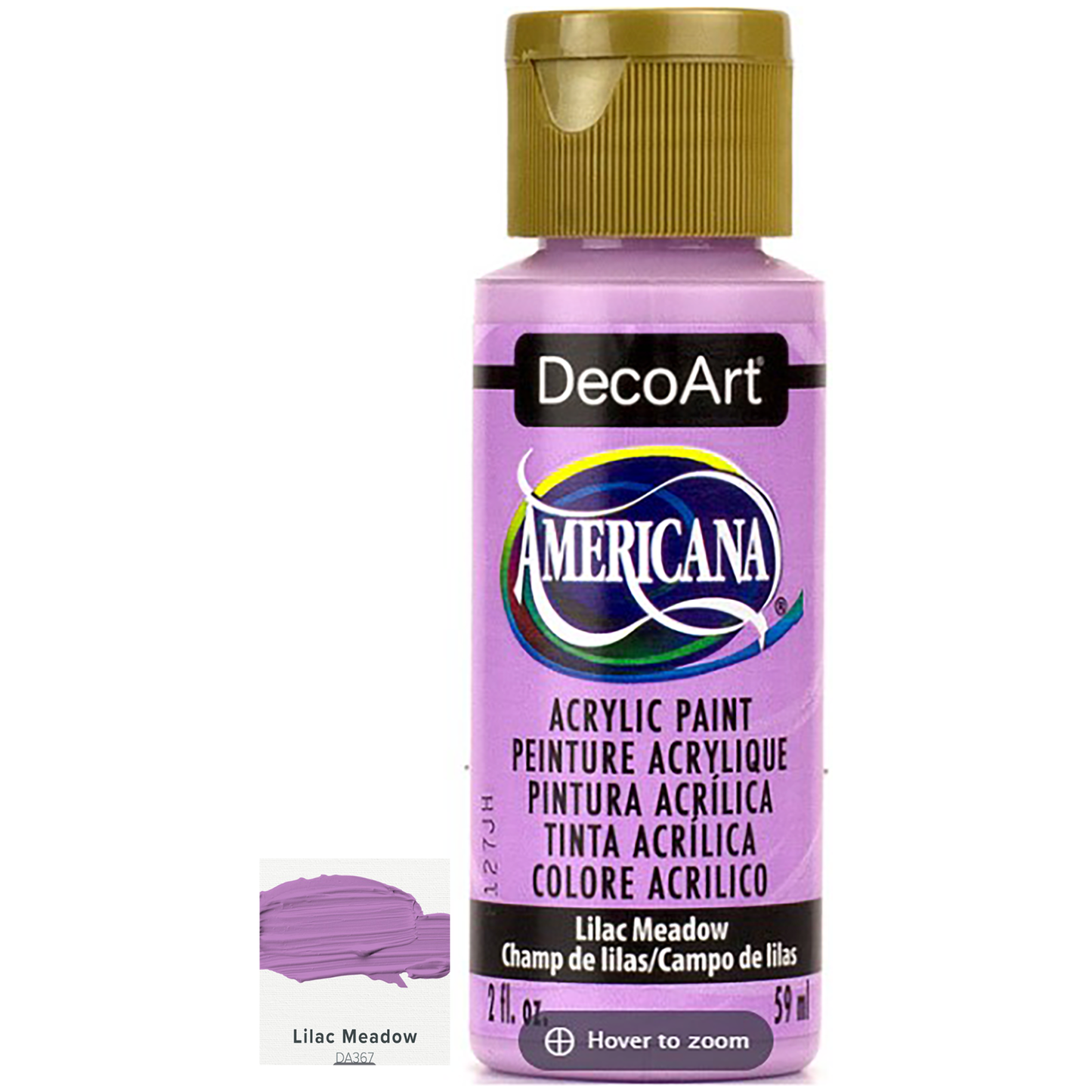 DecoArt Americana Acrylic Paints 59ml 2oz Bottles Colours F to P