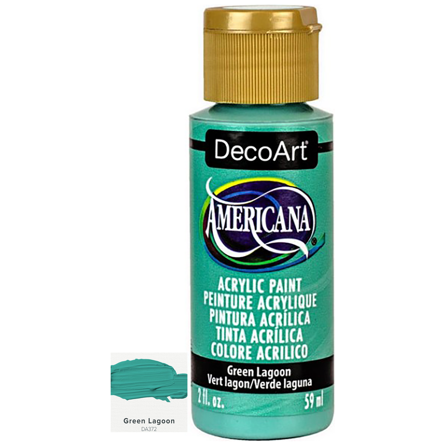 DecoArt Americana Acrylic Paints 59ml 2oz Bottles Colours F to P