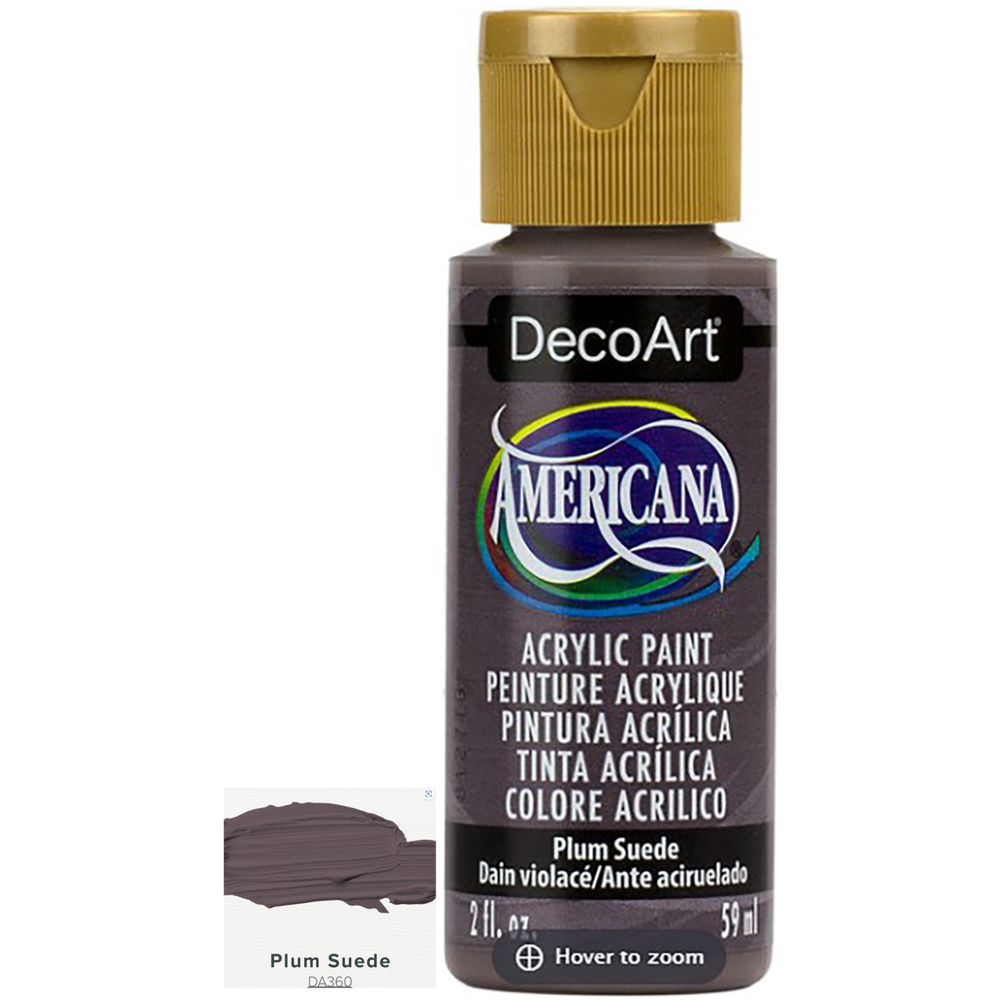 DecoArt Americana Acrylic Paints 59ml 2oz Bottles Colours F to P