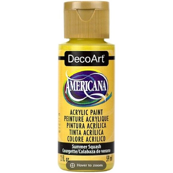 DecoArt Americana Acrylic Paints 59ml 2oz Bottles Colours R to Z