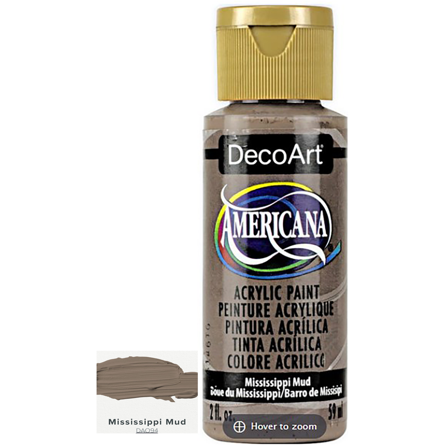 DecoArt Americana Acrylic Paints 59ml 2oz Bottles Colours F to P