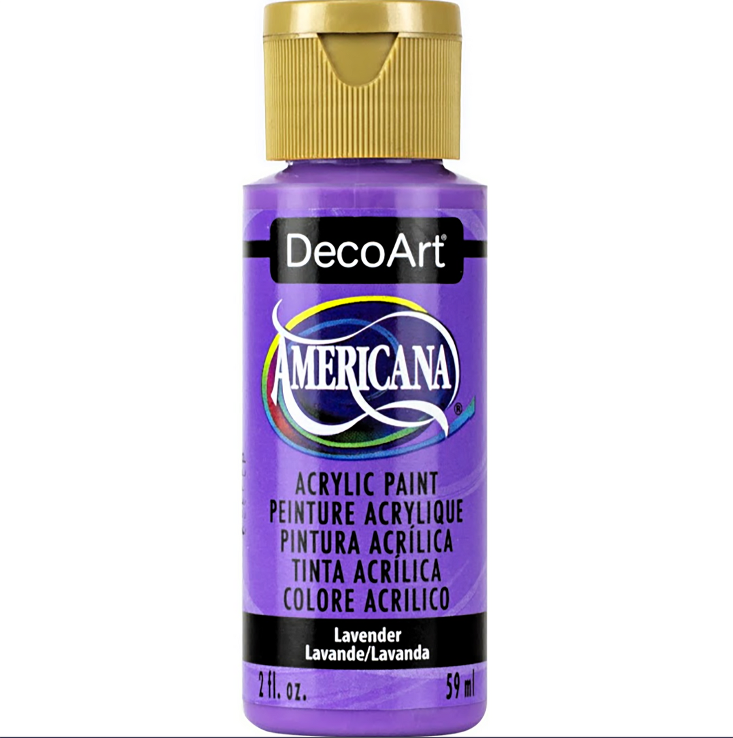 DecoArt Americana Acrylic Paints 59ml 2oz Bottles Colours F to P