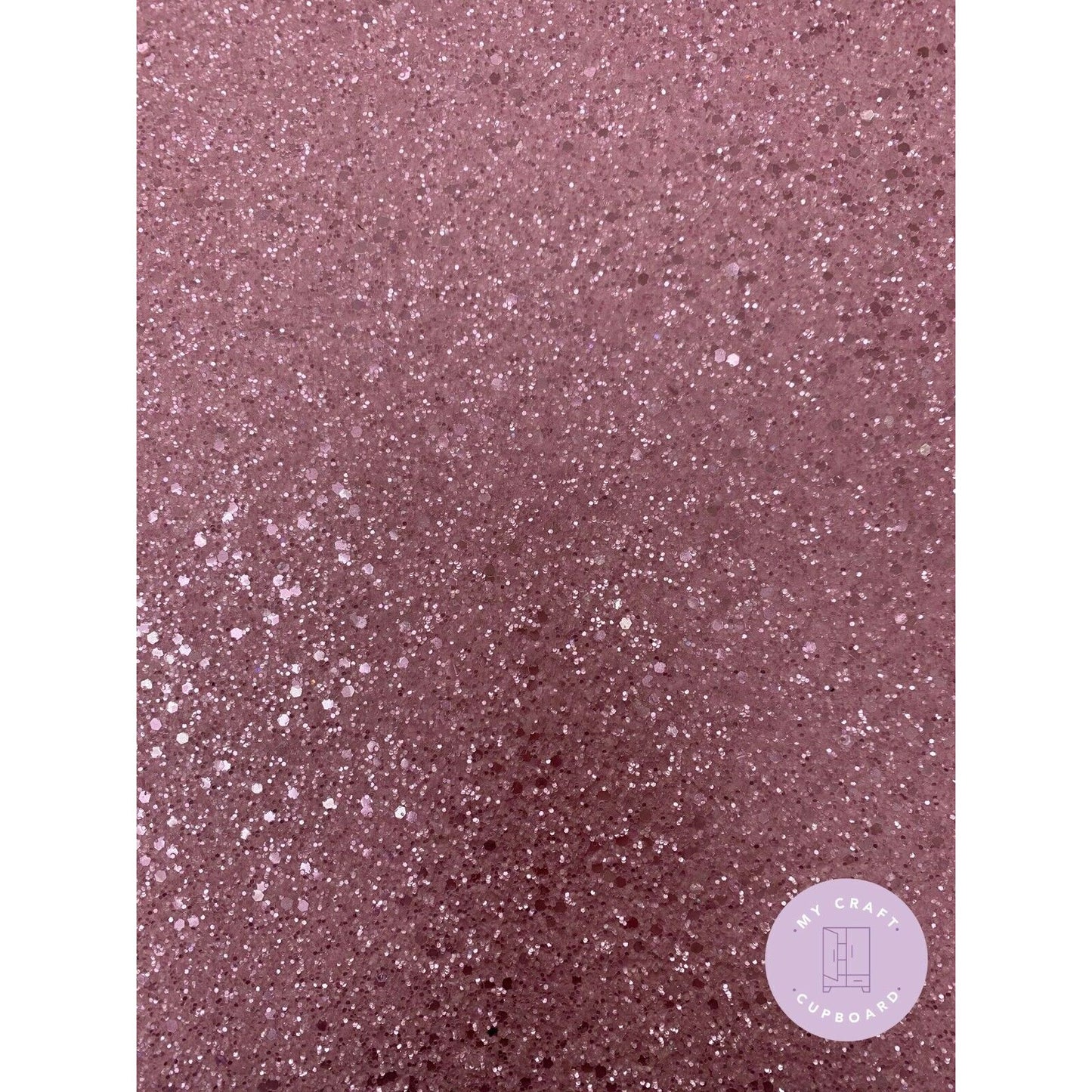 Pastel Chunky Glitter Sparkly Fabric A4 Sheets 12 Colours Hair Bows & Crafts