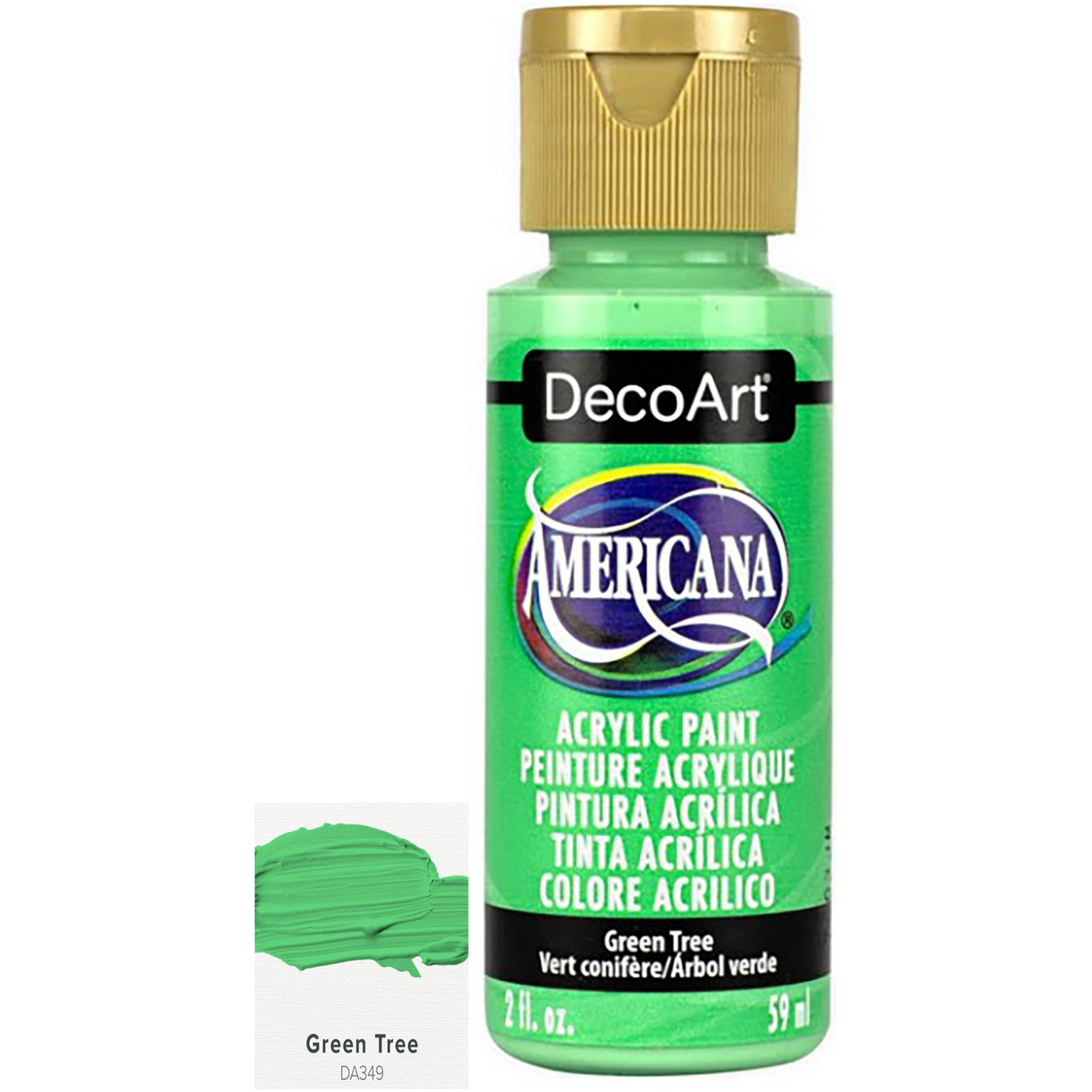 DecoArt Americana Acrylic Paints 59ml 2oz Bottles Colours F to P
