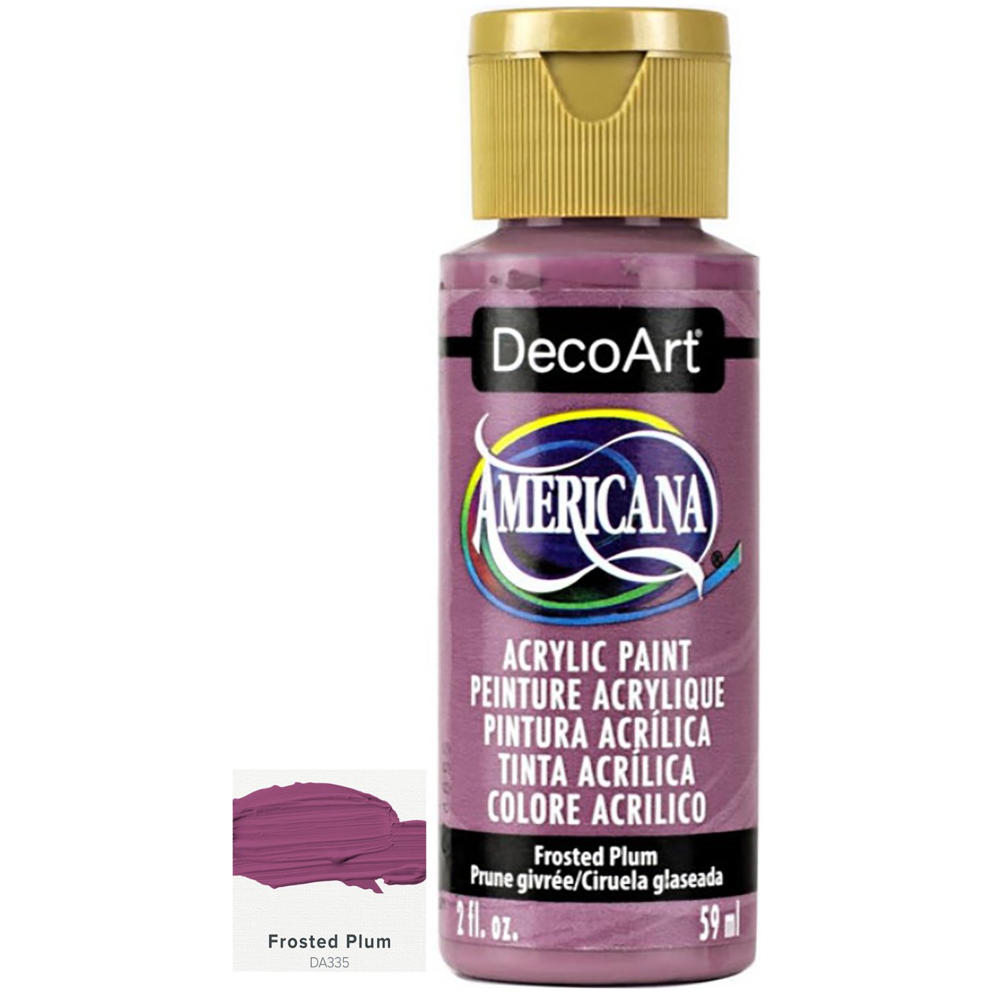 DecoArt Americana Acrylic Paints 59ml 2oz Bottles Colours F to P