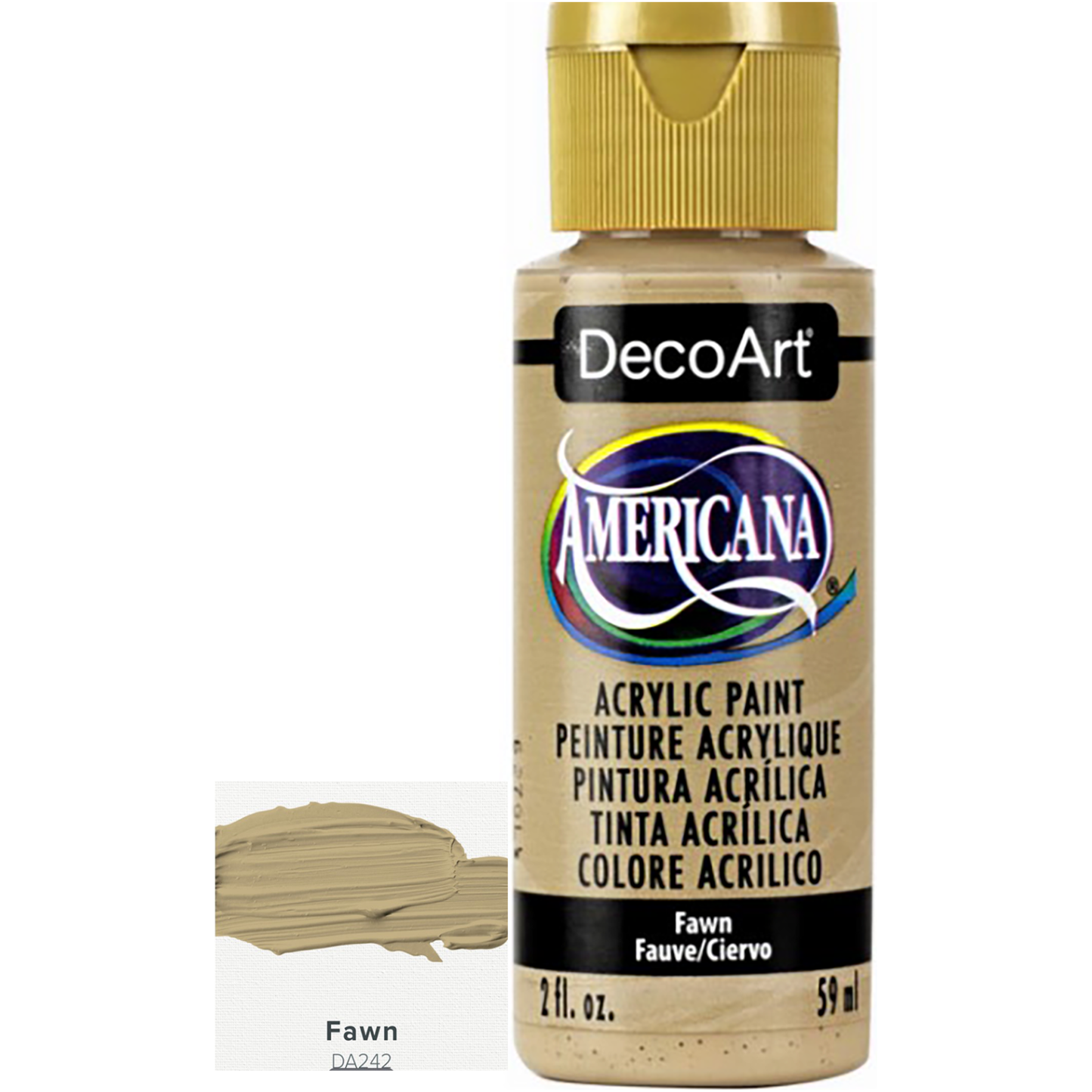 DecoArt Americana Acrylic Paints 59ml 2oz Bottles Colours F to P