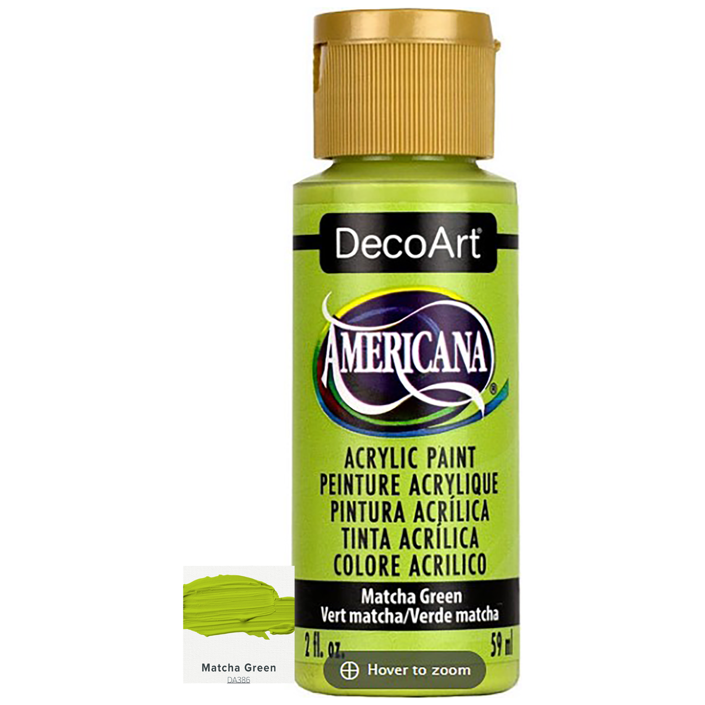 DecoArt Americana Acrylic Paints 59ml 2oz Bottles Colours F to P