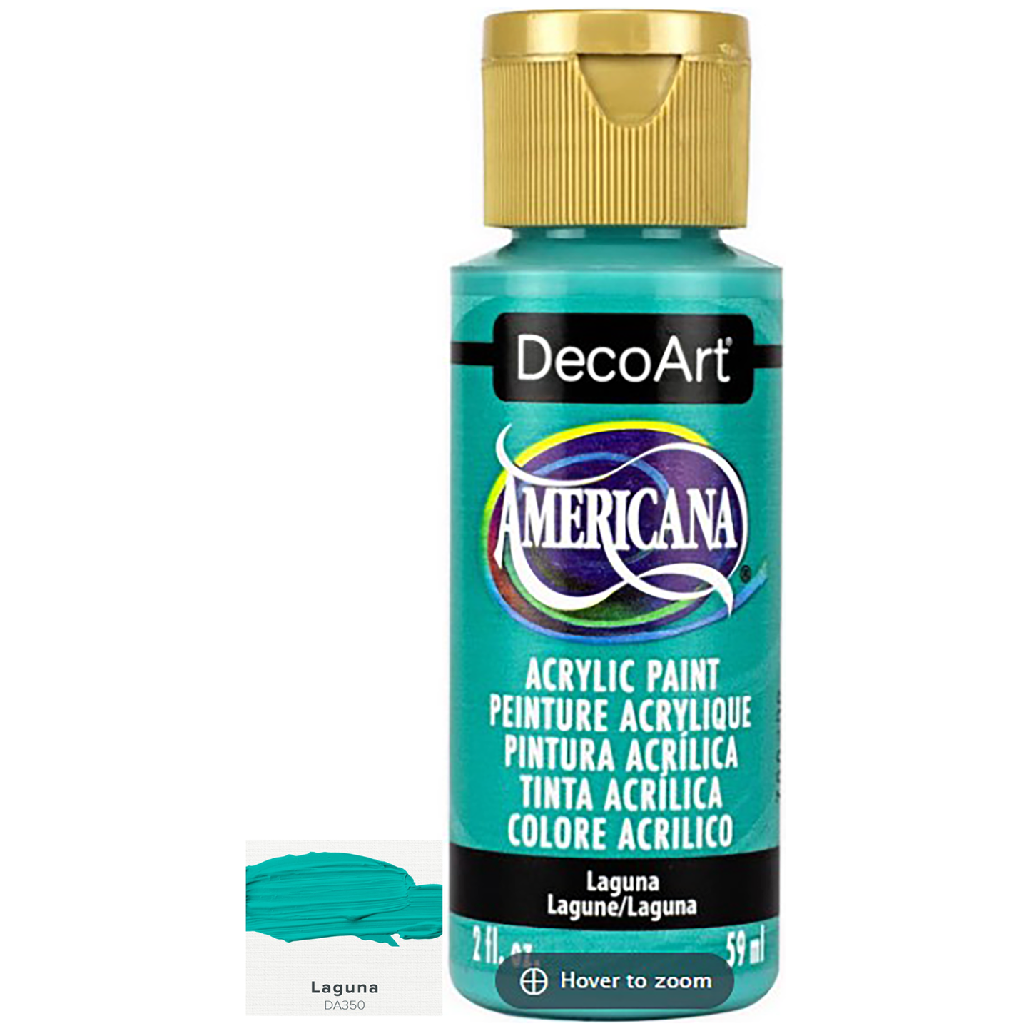 DecoArt Americana Acrylic Paints 59ml 2oz Bottles Colours F to P