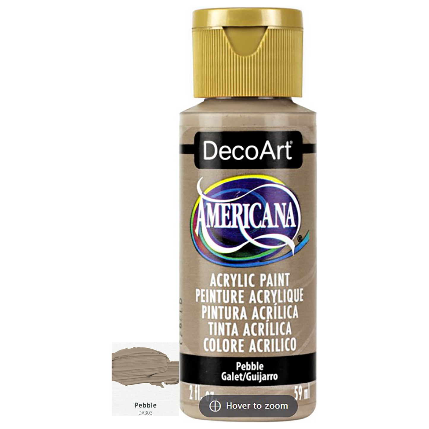 DecoArt Americana Acrylic Paints 59ml 2oz Bottles Colours F to P