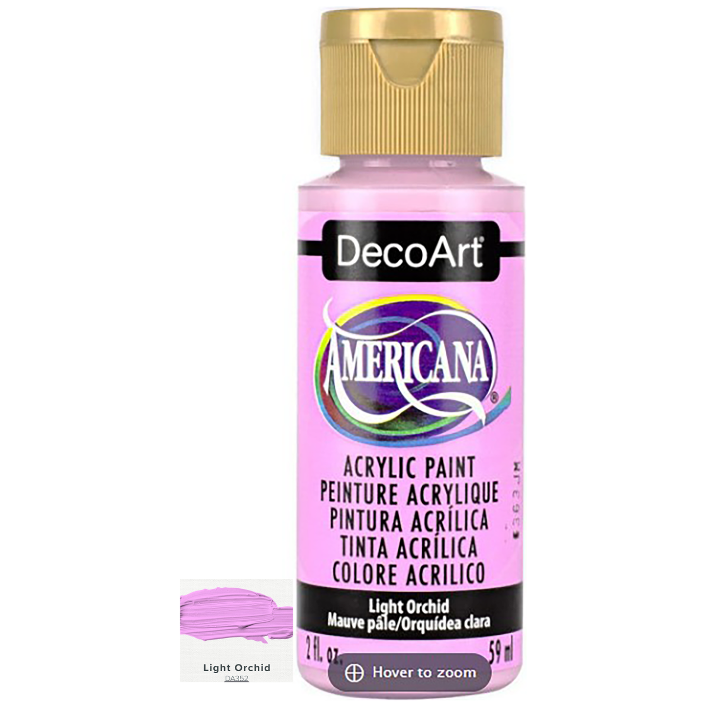 DecoArt Americana Acrylic Paints 59ml 2oz Bottles Colours F to P
