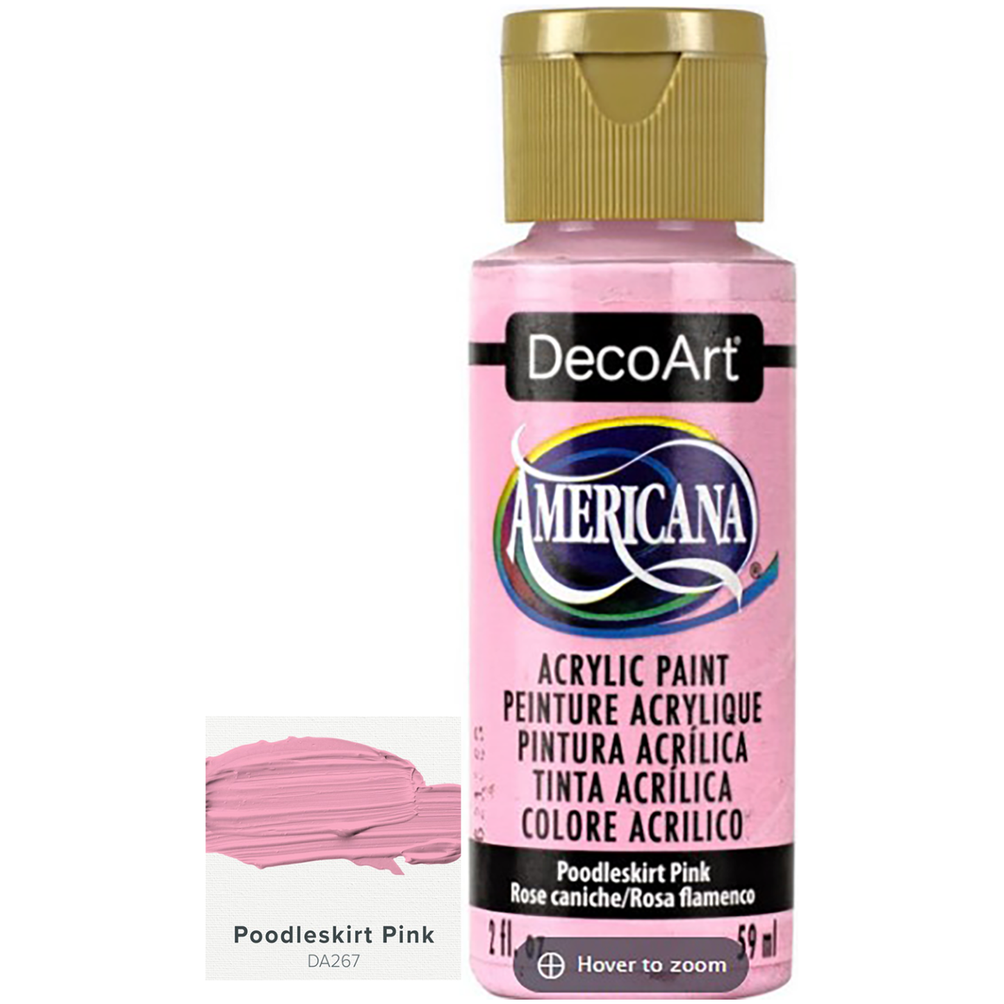 DecoArt Americana Acrylic Paints 59ml 2oz Bottles Colours F to P