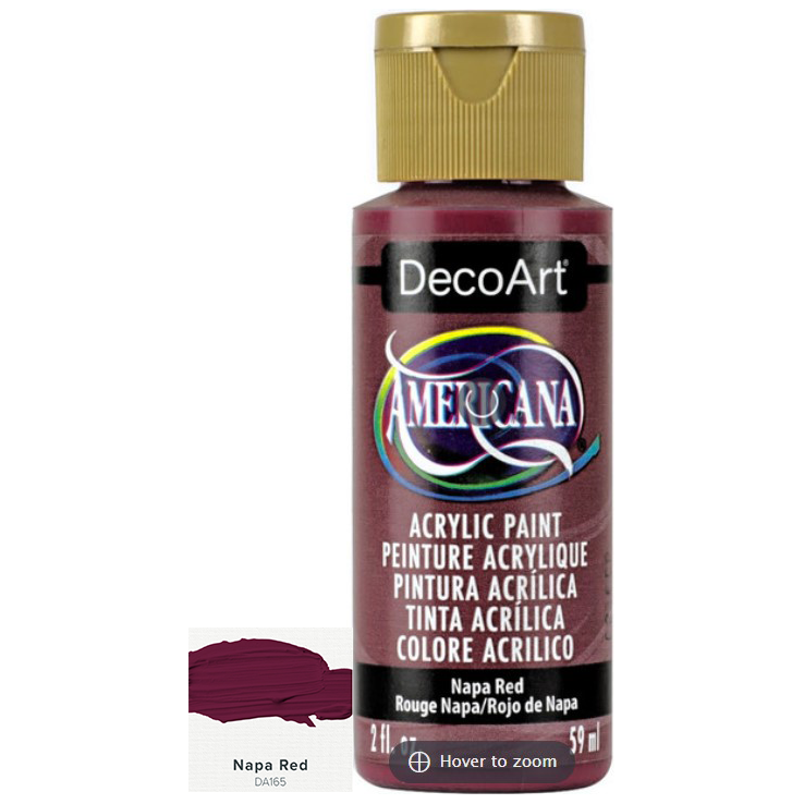 DecoArt Americana Acrylic Paints 59ml 2oz Bottles Colours F to P