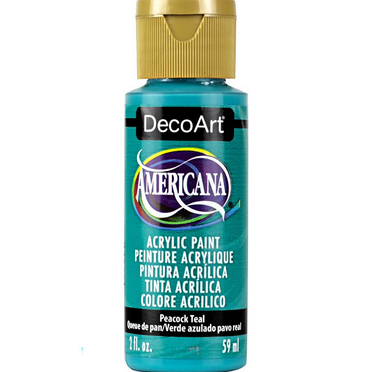 DecoArt Americana Acrylic Paints 59ml 2oz Bottles Colours F to P