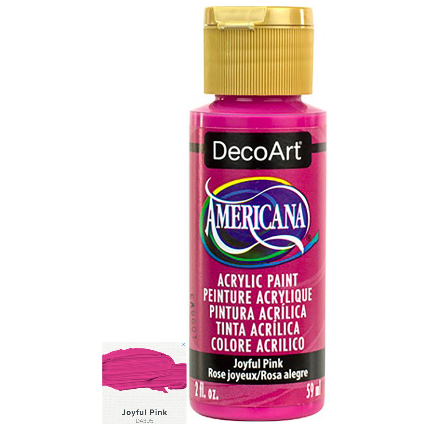 DecoArt Americana Acrylic Paints 59ml 2oz Bottles Colours F to P