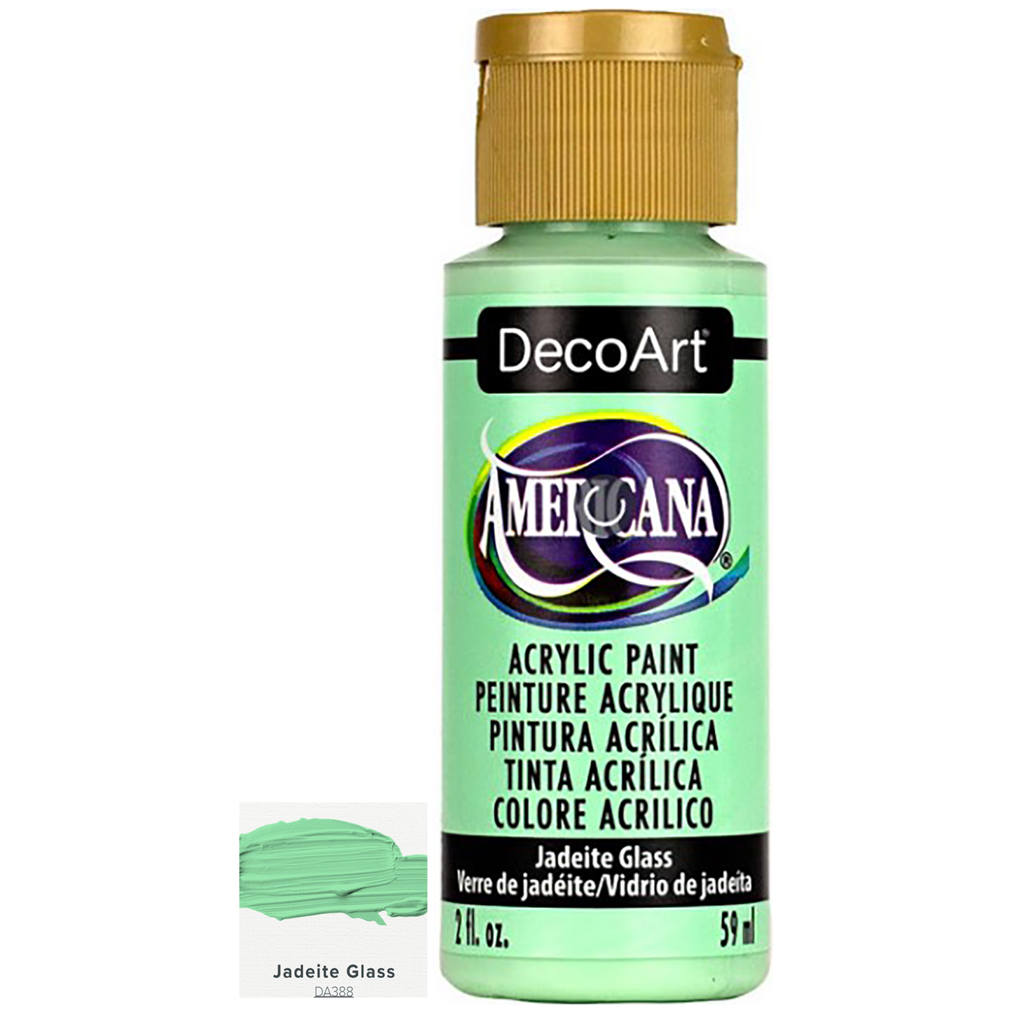 DecoArt Americana Acrylic Paints 59ml 2oz Bottles Colours F to P