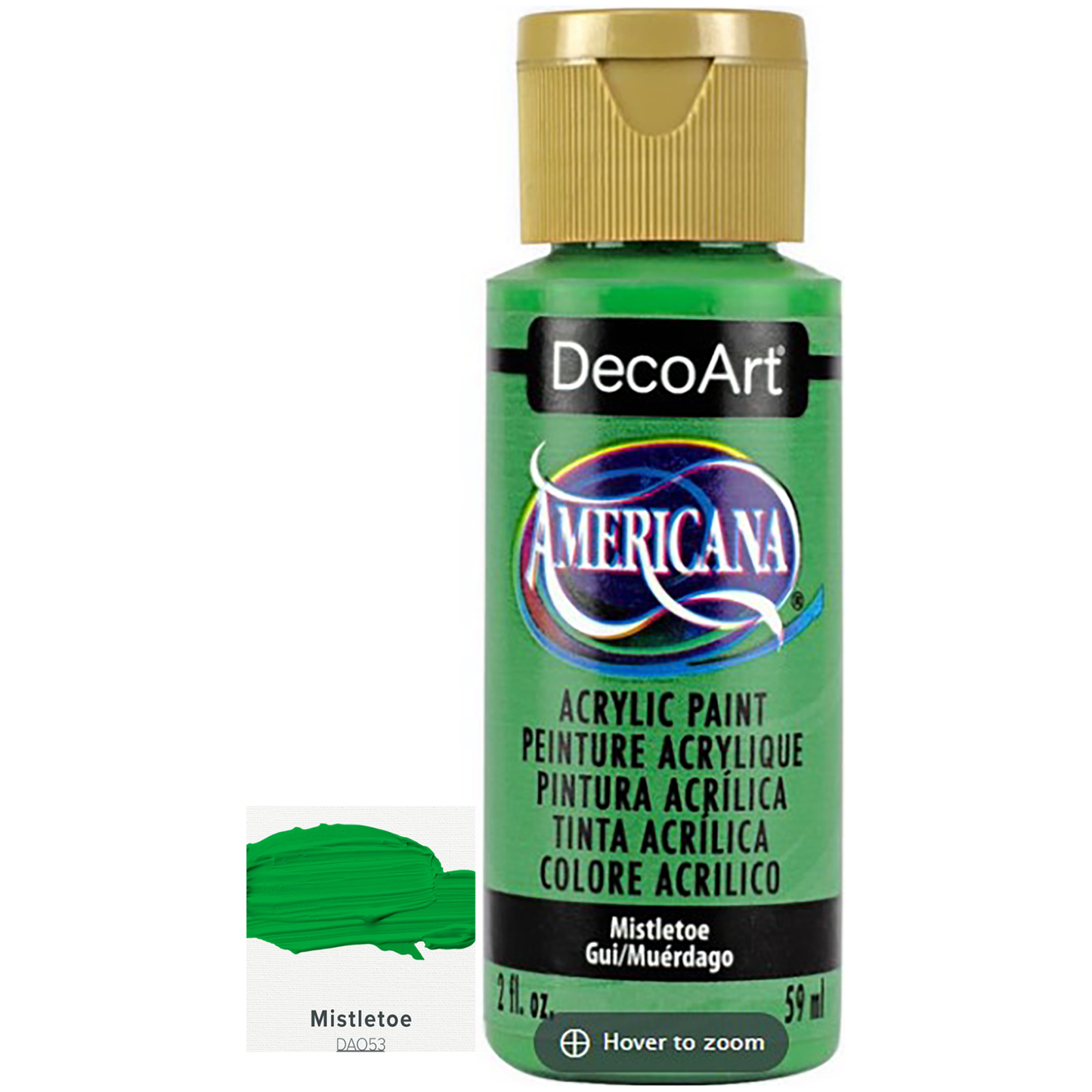DecoArt Americana Acrylic Paints 59ml 2oz Bottles Colours F to P