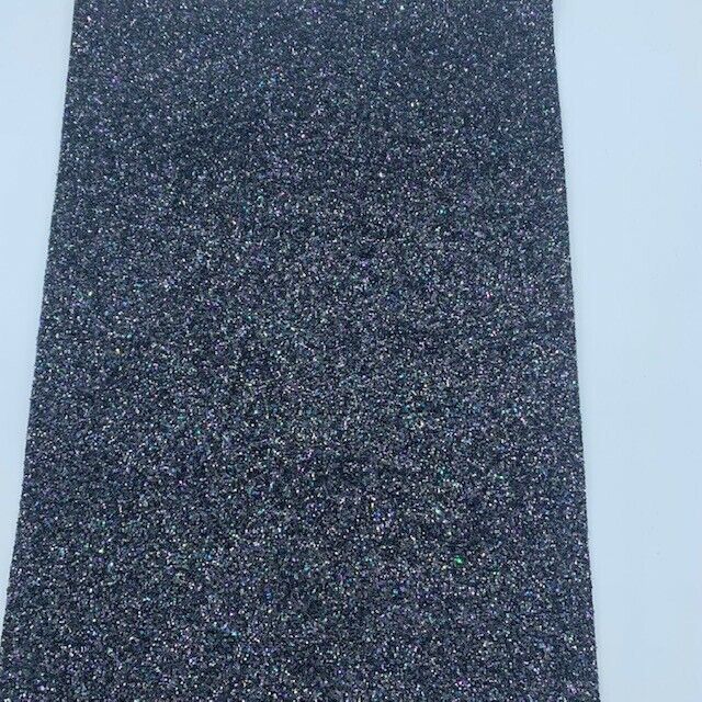 Halloween Collection Chunky Glitter Fabric Leatherette Sheets Crafts & Bows A4