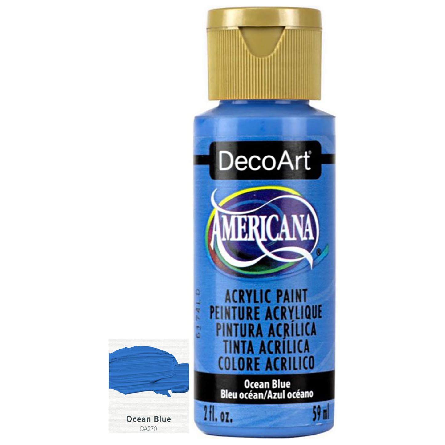 DecoArt Americana Acrylic Paints 59ml 2oz Bottles Colours F to P