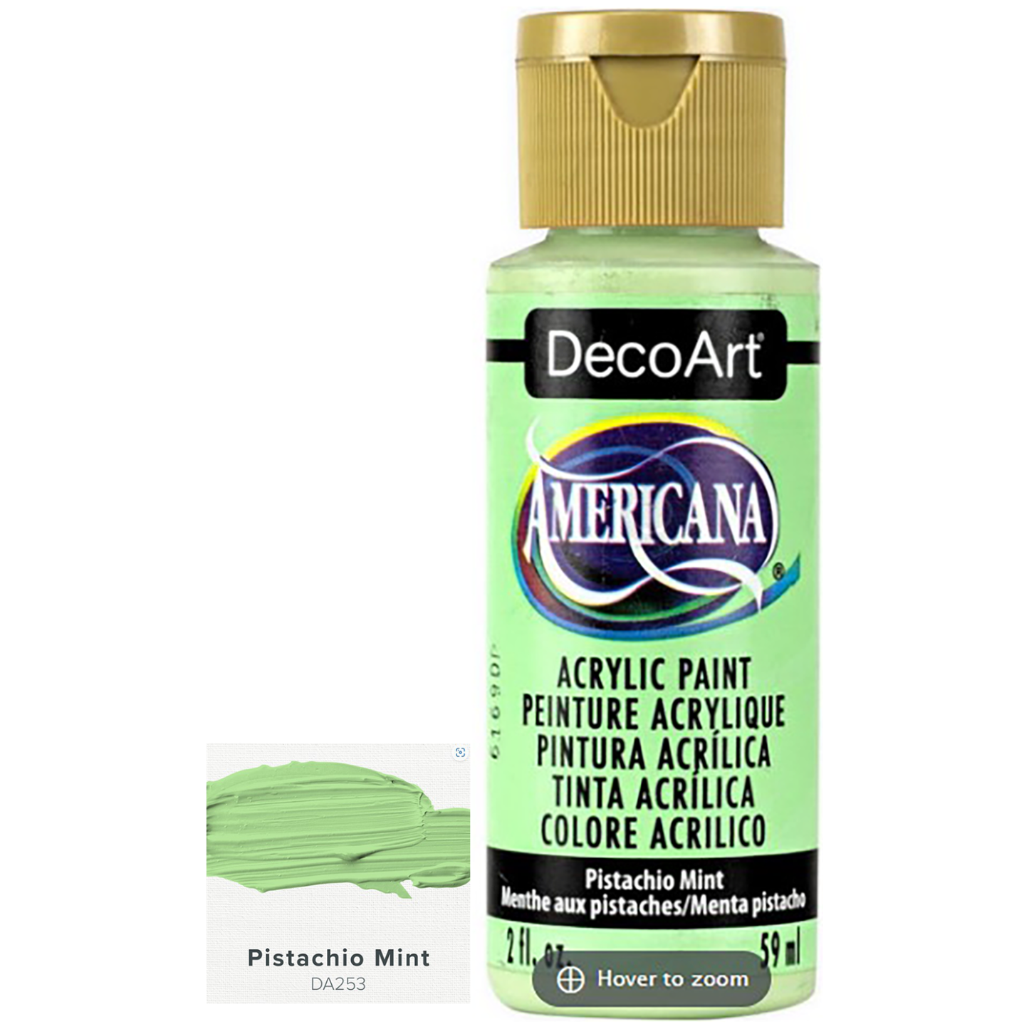 DecoArt Americana Acrylic Paints 59ml 2oz Bottles Colours F to P