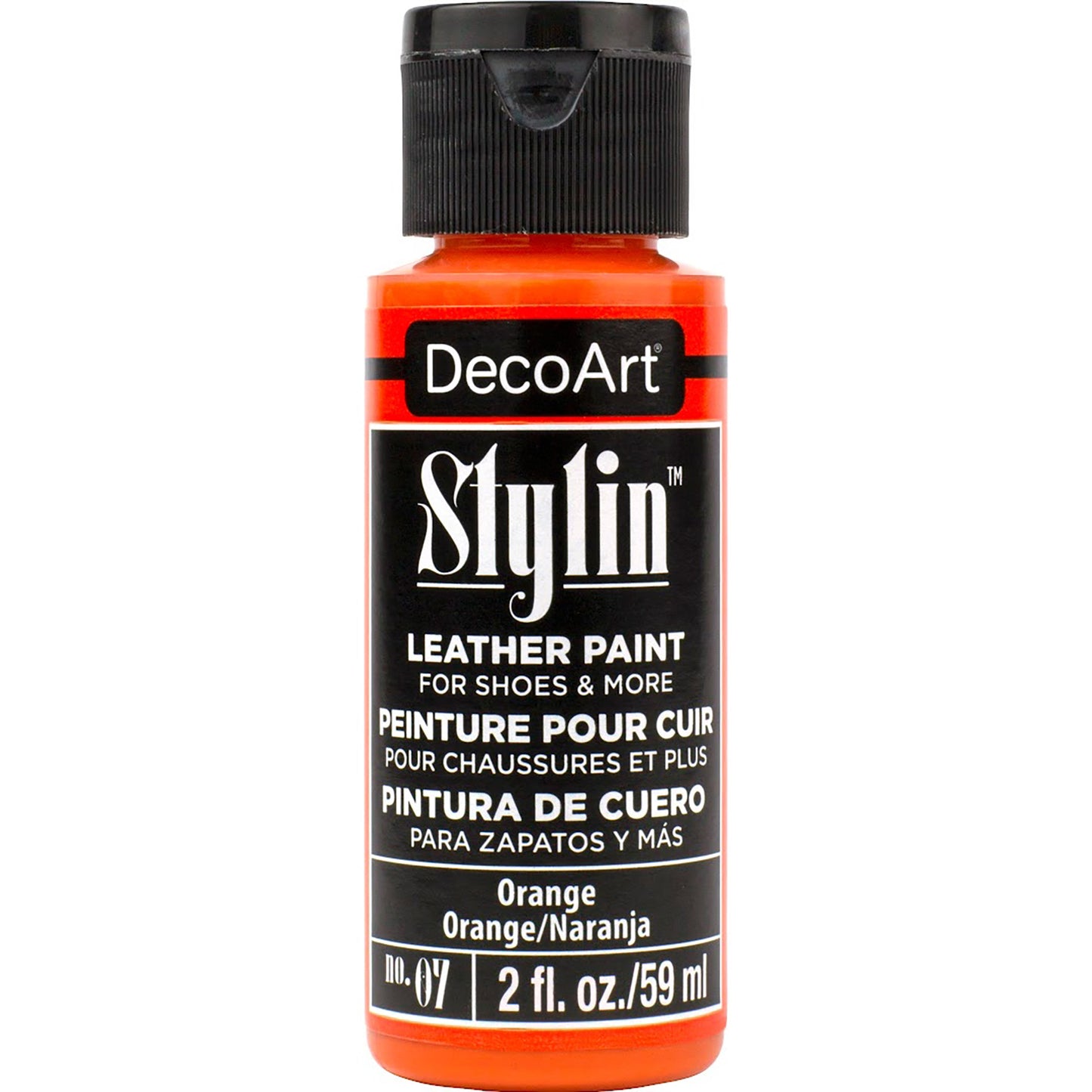 DecoArt Stylin' Fashion Paint - 20 colours for leather canvas Satin Finish Paint