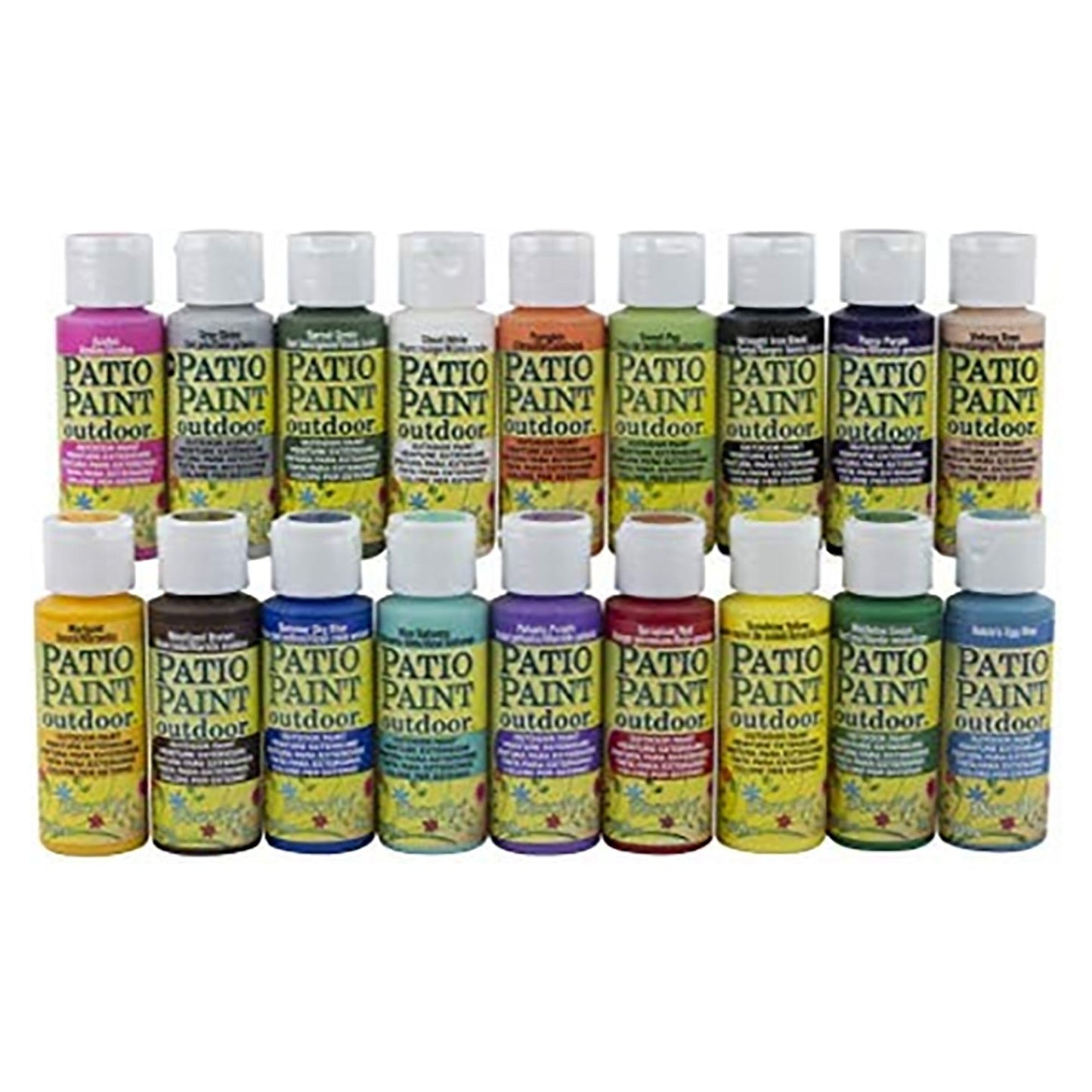 18 Colour Patio Paint Pack DASK371