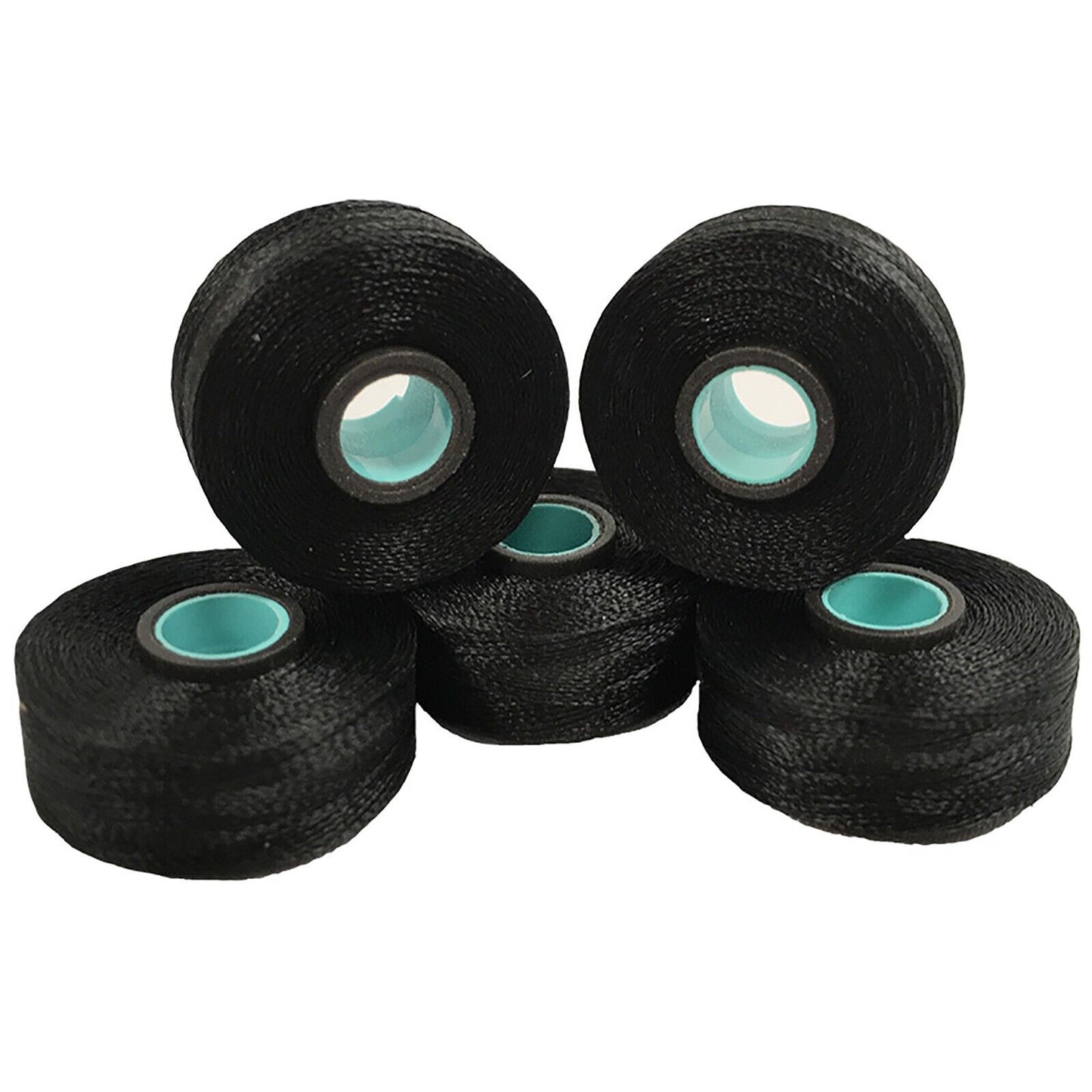Filtec Magnetic Bobbins Embroidery Machines Size L White, Black Brother PR Melco