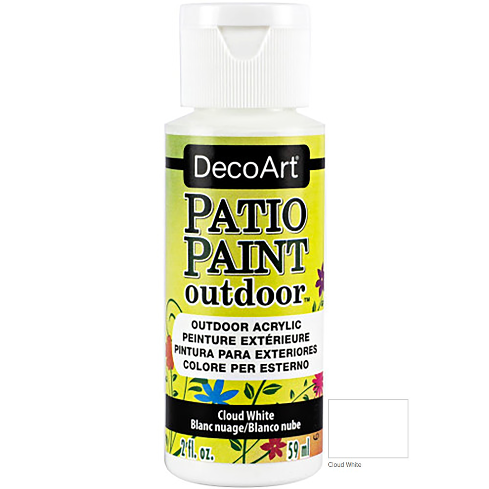 Patio Paint 2oz Wrought Iron Black