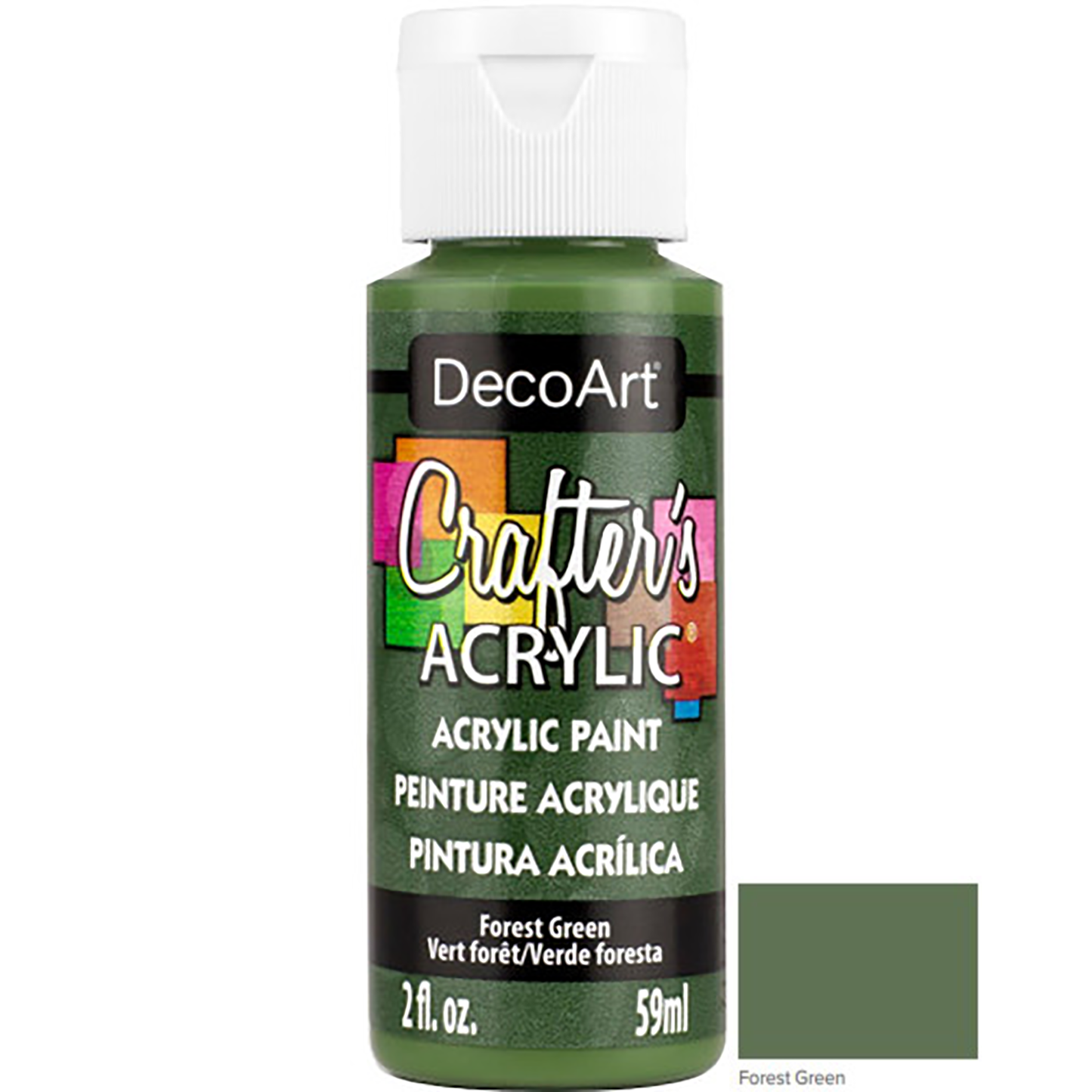 Forest Green DCA39 2oz Crafters Acrylic