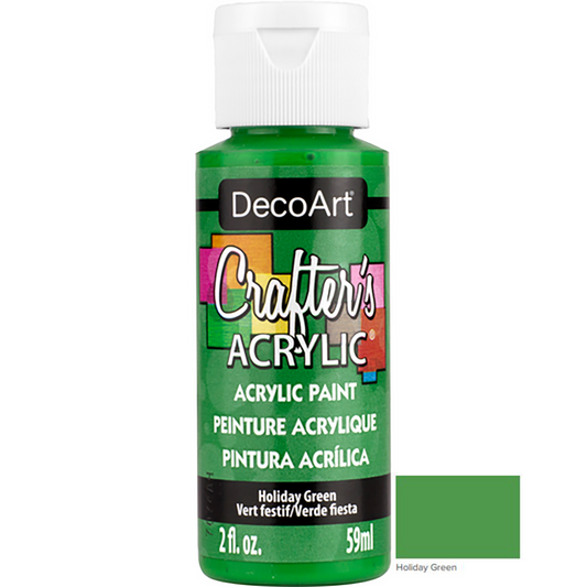 Holiday Green DCA104 2oz Crafters Acrylic