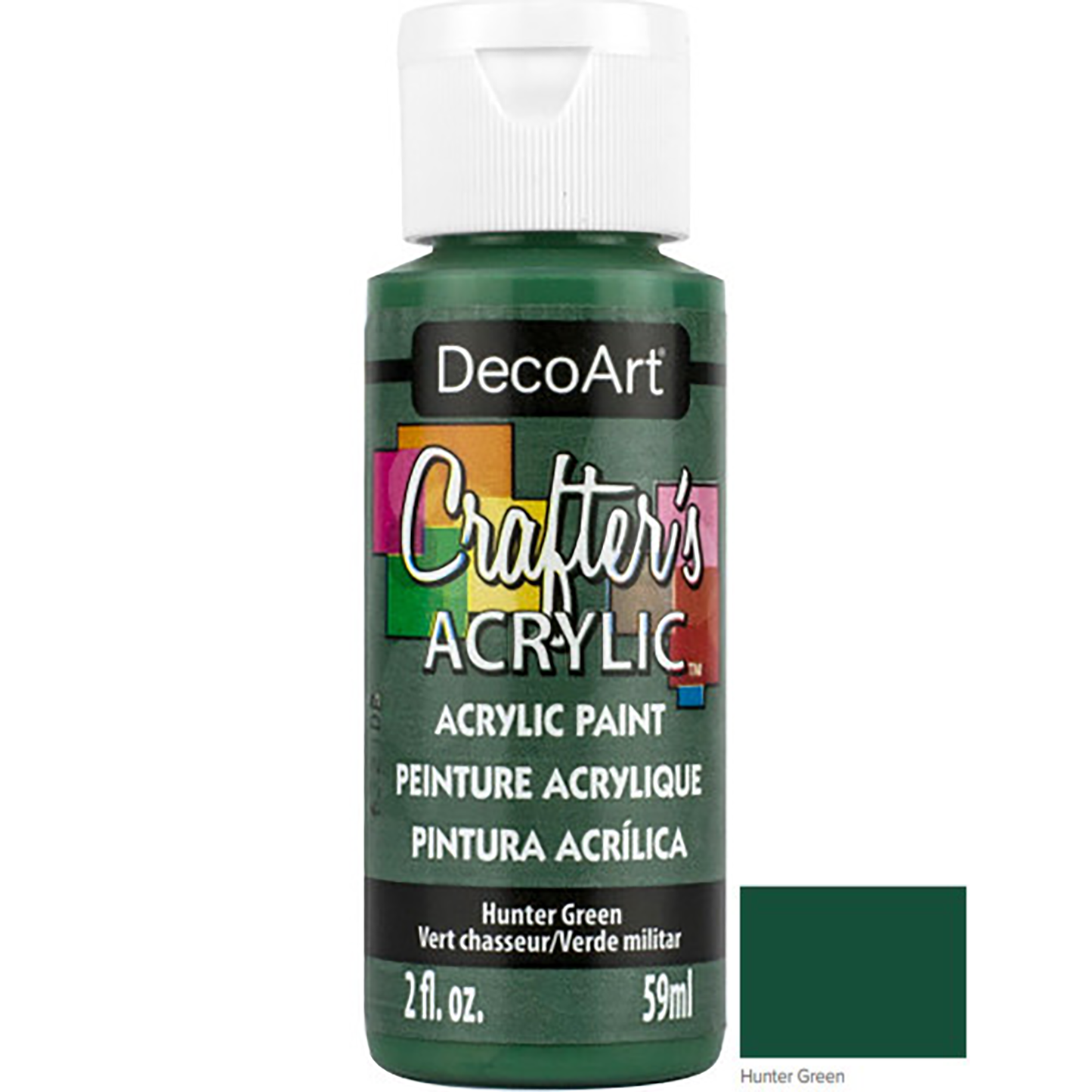 Hunter Green DCA41 2oz Crafters Acrylic