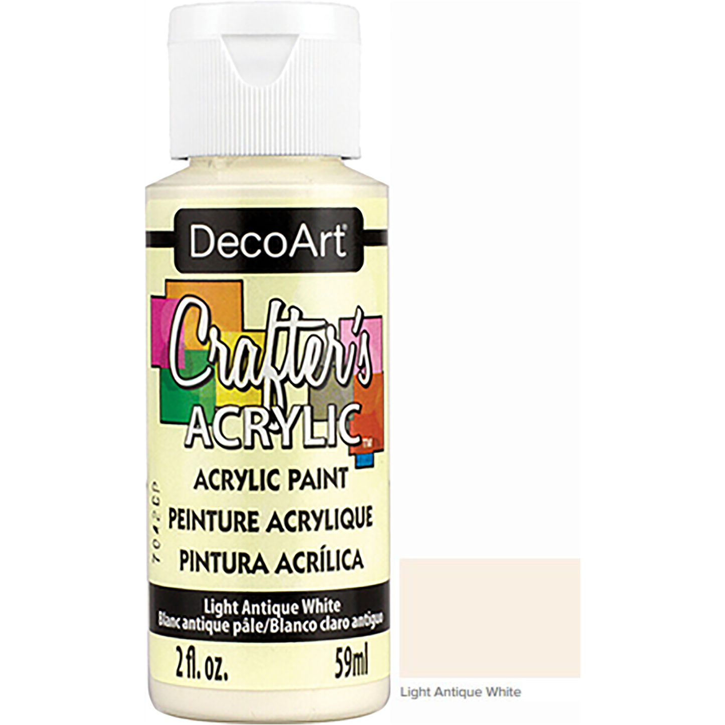 Light Antique White DCA02 2oz Crafters Acrylic