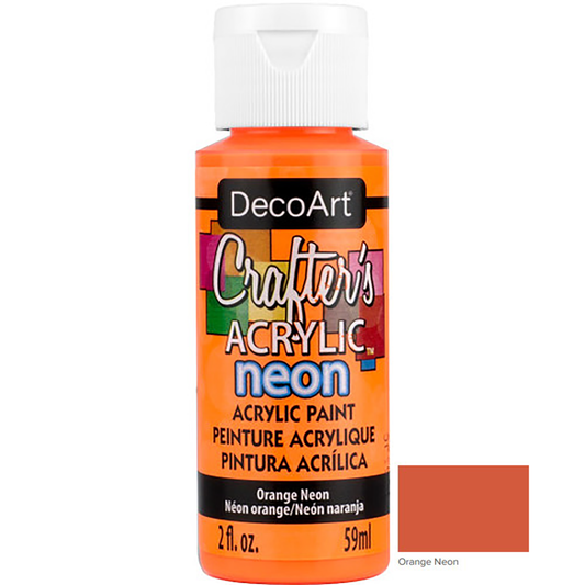 Neon Orange DCA130 2oz Crafters Acrylic