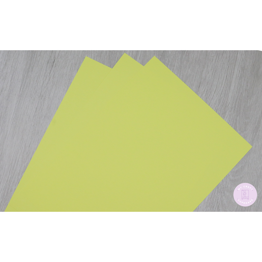 Coloured Card 160gsm Daffodil