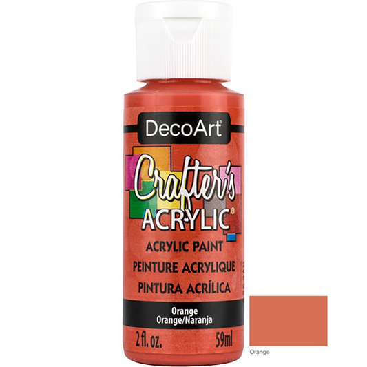 Orange DCA07 2oz Crafters Acrylic