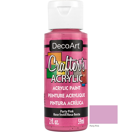 Party Pink DCA98 2oz Crafters Acrylic