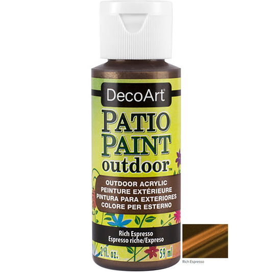 Rich Espresso 2oz Patio Outdoor Paint DCP401