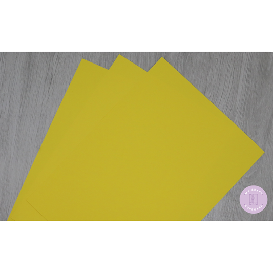 Coloured Card 160gsm Intensive Yellow