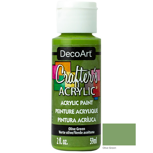 Olive Green DCA155 2oz Crafters Acrylic